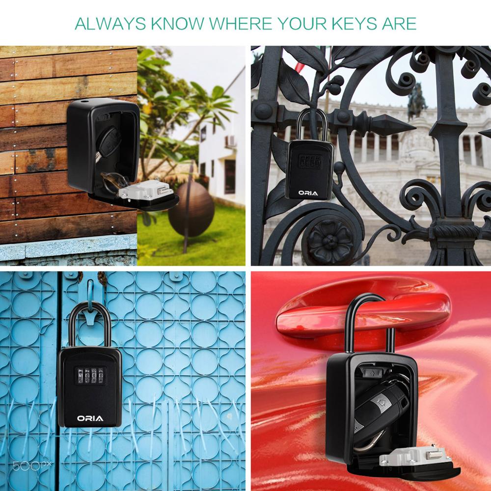Code Combination Key Storage Box Lock