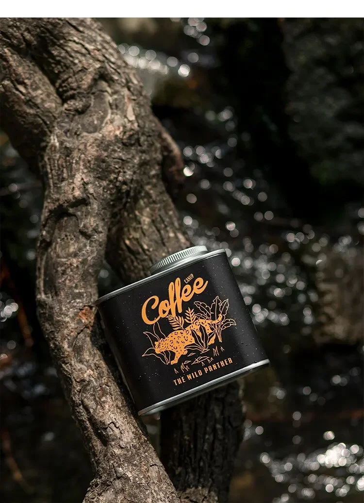 Coffee Bean Sealed Can Outdoor Camping Tin Box Food Grade Packaging Storage Fresh Breathing Tin Can Coffee Bean Sealed Can Outdoor Camping Tin Box Food Grade Packaging Storage Fresh Breathing Tin Can