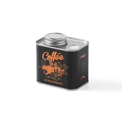 Coffee Bean Sealed Can Outdoor Camping Tin Box Food Grade Packaging Storage Fresh Breathing Tin Can Coffee Bean Sealed Can Outdoor Camping Tin Box Food Grade Packaging Storage Fresh Breathing Tin Can
