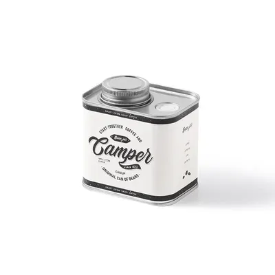 Coffee Bean Sealed Can Outdoor Camping Tin Box Food Grade Packaging Storage Fresh Breathing Tin Can Coffee Bean Sealed Can Outdoor Camping Tin Box Food Grade Packaging Storage Fresh Breathing Tin Can