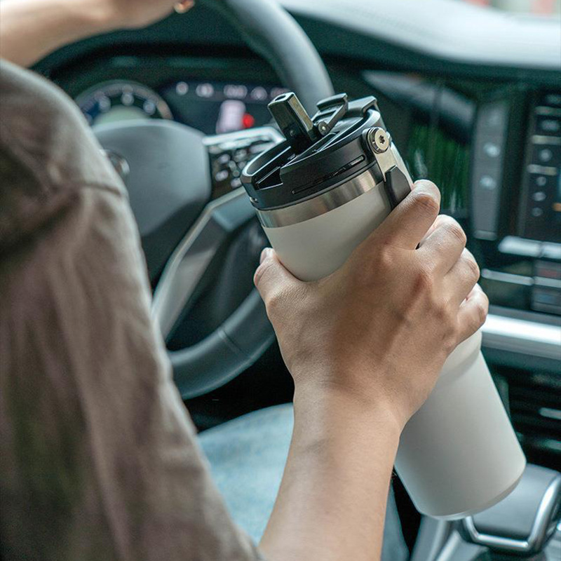 Coffee Cup Thermos Bottle Stainless Steel Double-layer Insulation Cold And Hot Travel Mug Vacuum Flask Car Water Bottle Coffee Cup Thermos Bottle Stainless Steel Double-layer Insulation Cold And Hot Travel Mug Vacuum Flask Car Water Bottle