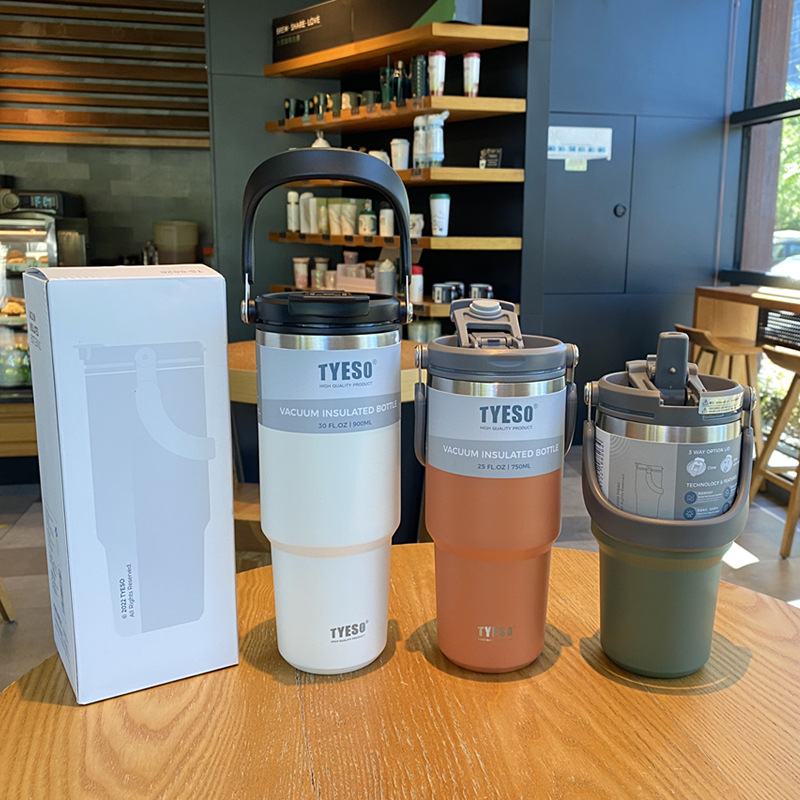 Coffee Cup Thermos Bottle Stainless Steel Double-layer Insulation Cold And Hot Travel Mug Vacuum Flask Car Water Bottle Coffee Cup Thermos Bottle Stainless Steel Double-layer Insulation Cold And Hot Travel Mug Vacuum Flask Car Water Bottle