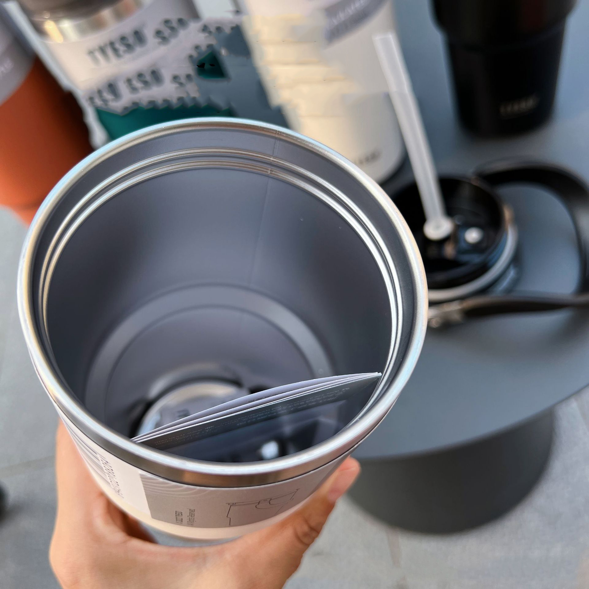Coffee Cup Thermos Bottle Stainless Steel Double-layer Insulation Cold And Hot Travel Mug Vacuum Flask Car Water Bottle Coffee Cup Thermos Bottle Stainless Steel Double-layer Insulation Cold And Hot Travel Mug Vacuum Flask Car Water Bottle
