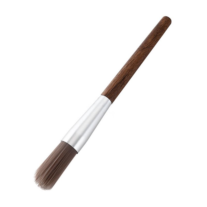 Coffee Grinder Cleaning Brush with Wooden Handle Coffee Grinder Cleaning Brush with Wooden Handle