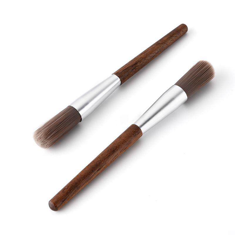 Coffee Grinder Cleaning Brush with Wooden Handle Coffee Grinder Cleaning Brush with Wooden Handle