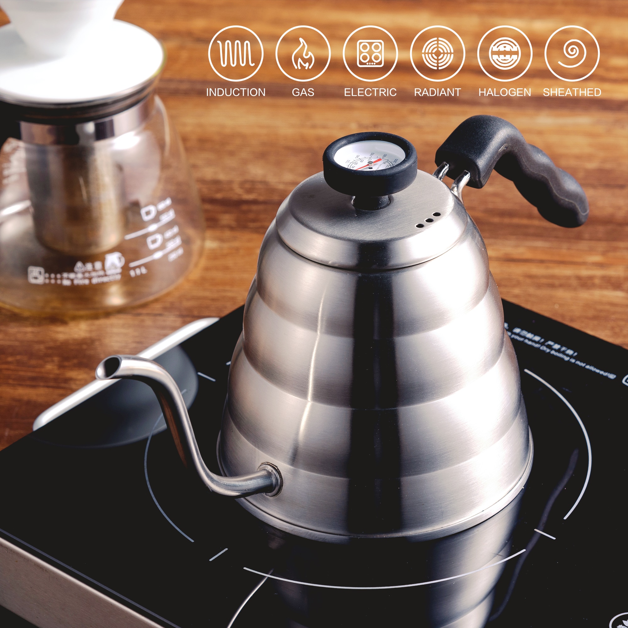 Coffee Kettle Stainless Steel Pot Coffee Kettle Stainless Steel Pot