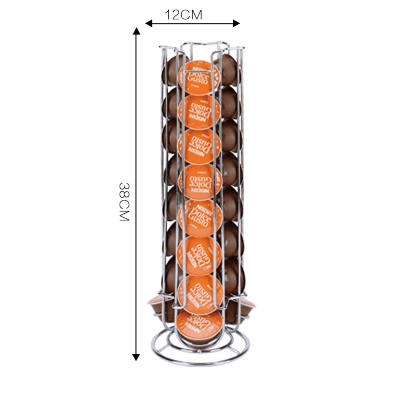 Coffee Pod Stand Capsule Metal Holder Coffee Pod Stand Capsule Metal Holder