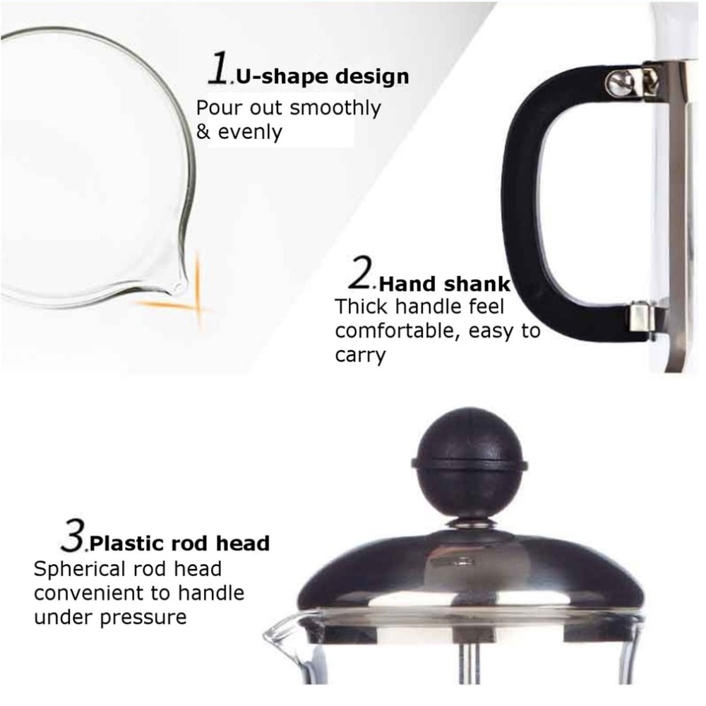 Coffee Press Glass French Press Coffee Press Glass French Press