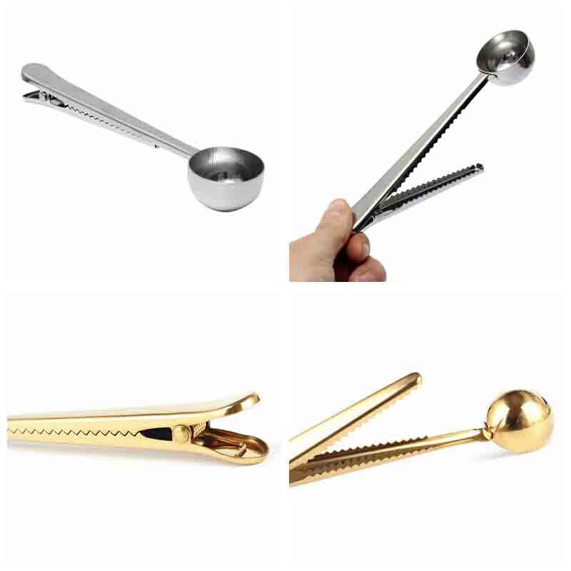 Coffee Scoop Clip Measuring Spoon Coffee Scoop Clip Measuring Spoon