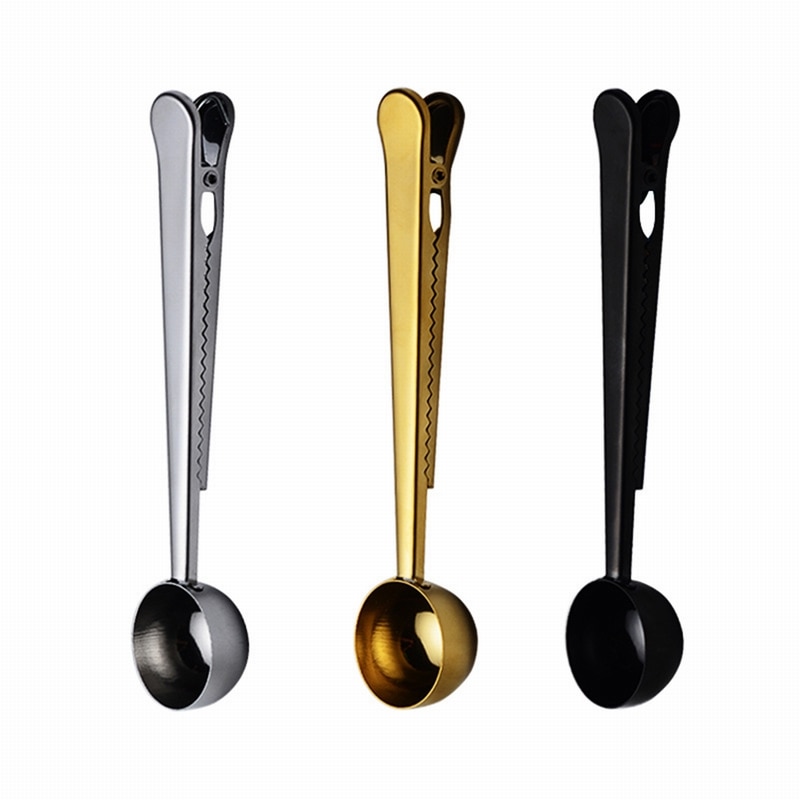 Coffee Scoop Measuring Spoon Clip