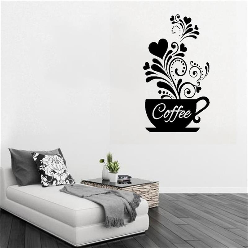 Coffee Wall Sticker Cafe Restaurant Decoration Coffee Wall Sticker Cafe Restaurant Decoration