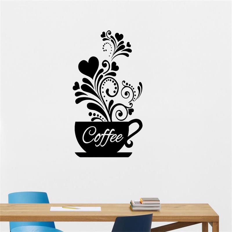 Coffee Wall Sticker Cafe Restaurant Decoration Coffee Wall Sticker Cafe Restaurant Decoration