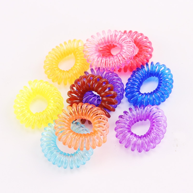 Coil Hair Ties Accessories (10 Pcs)
