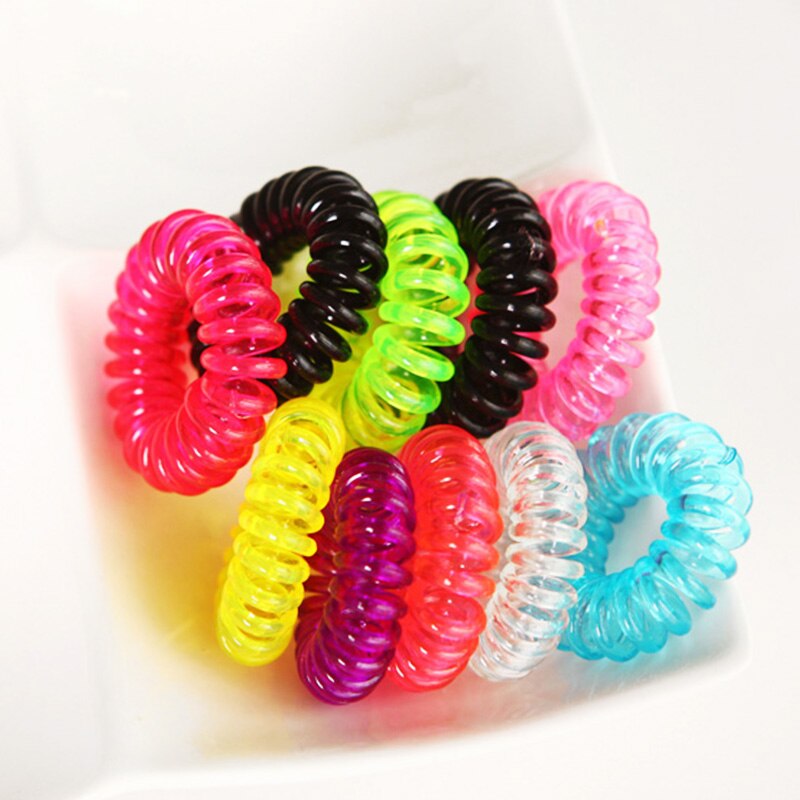 Coil Hair Ties Accessories (10 Pcs)