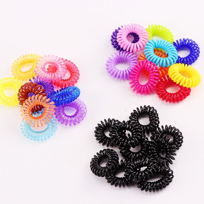 Coil Hair Ties Accessories (10 Pcs)