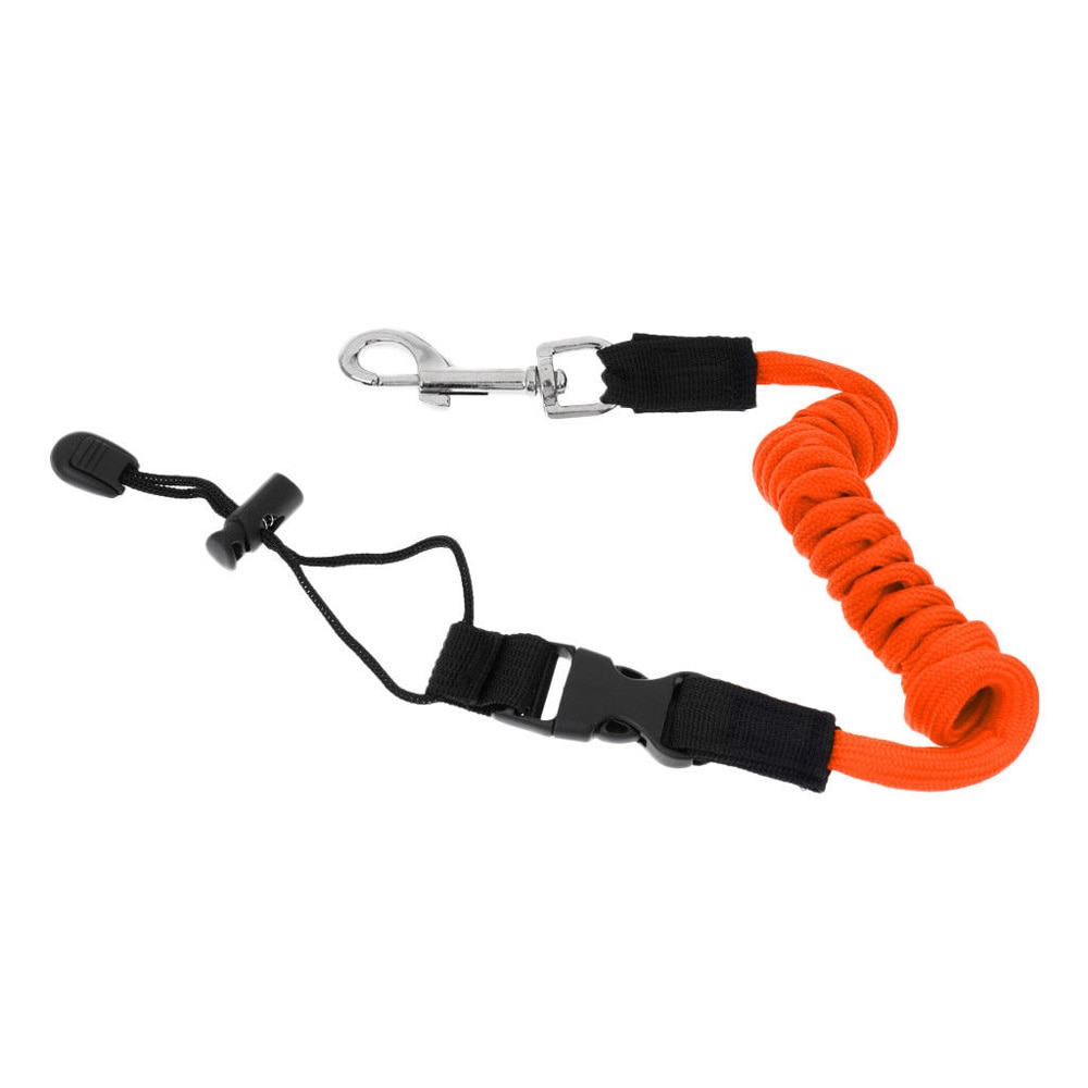 Coiled Nylon Kayak Paddle Leash Coiled Nylon Kayak Paddle Leash