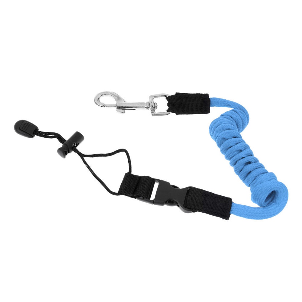 Coiled Nylon Kayak Paddle Leash Coiled Nylon Kayak Paddle Leash