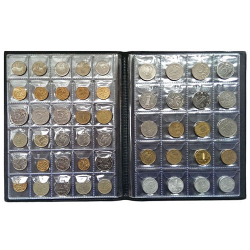 Coin Album 250-Slot Collection Book Coin Album 250-Slot Collection Book