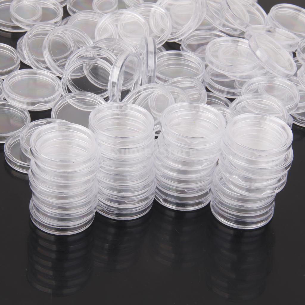 Coin Capsules 200 PC Plastic Set Coin Capsules 200 PC Plastic Set