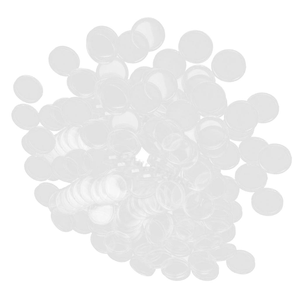 Coin Capsules 200 PC Plastic Set
