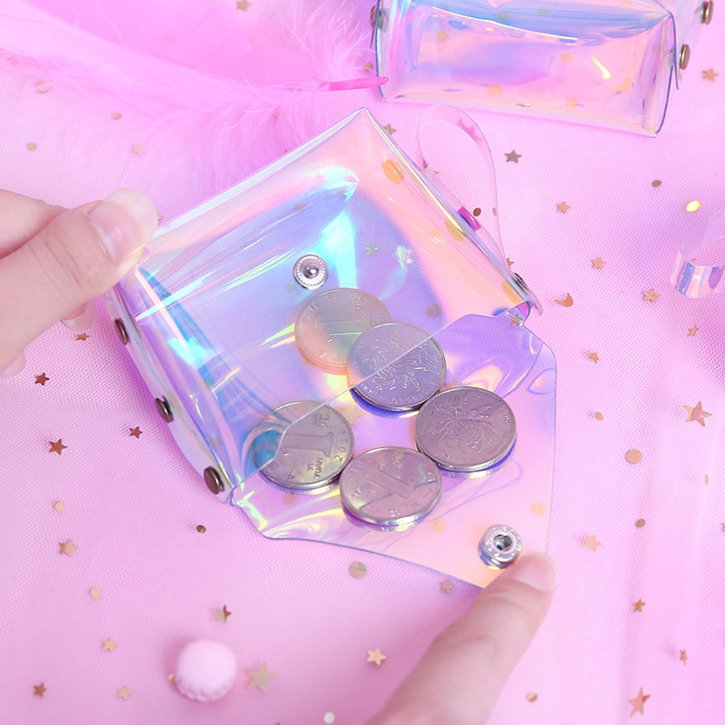 Coin Pouch Transparent Coin Purse Coin Pouch Transparent Coin Purse