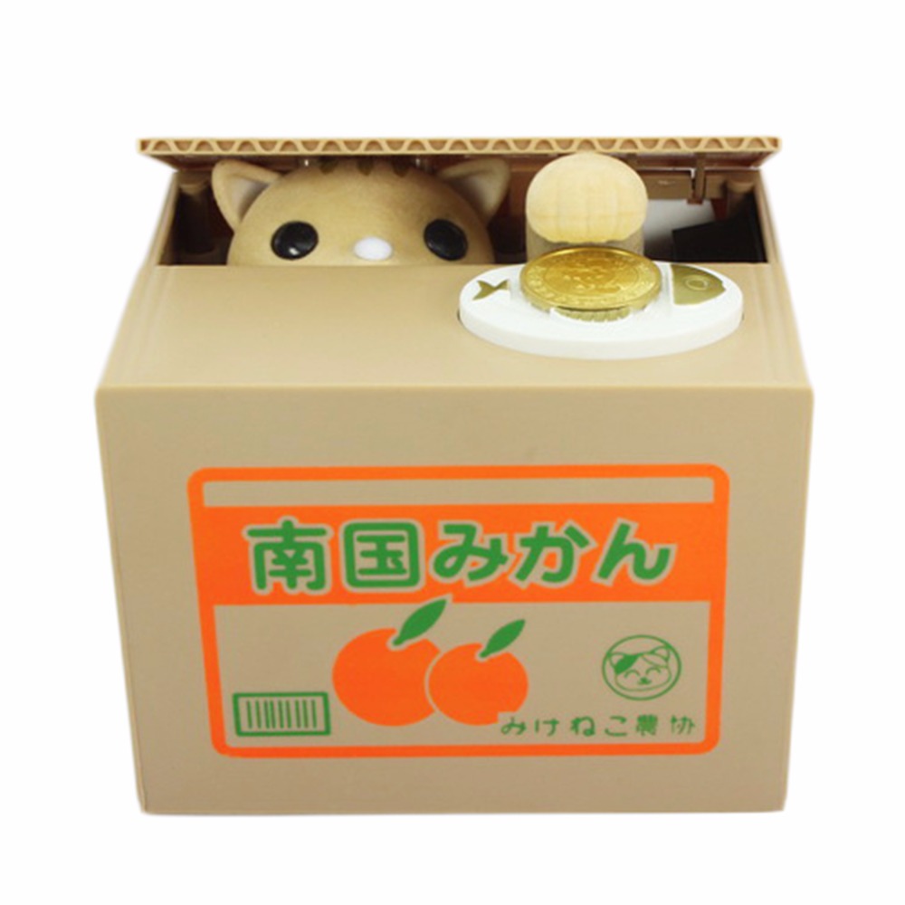 Coin Stealing Cat Money Box Coin Stealing Cat Money Box