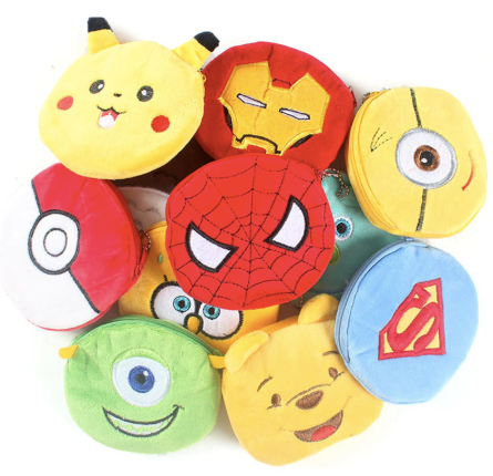 Coin Wallet Cartoon Design Coin Wallet Cartoon Design