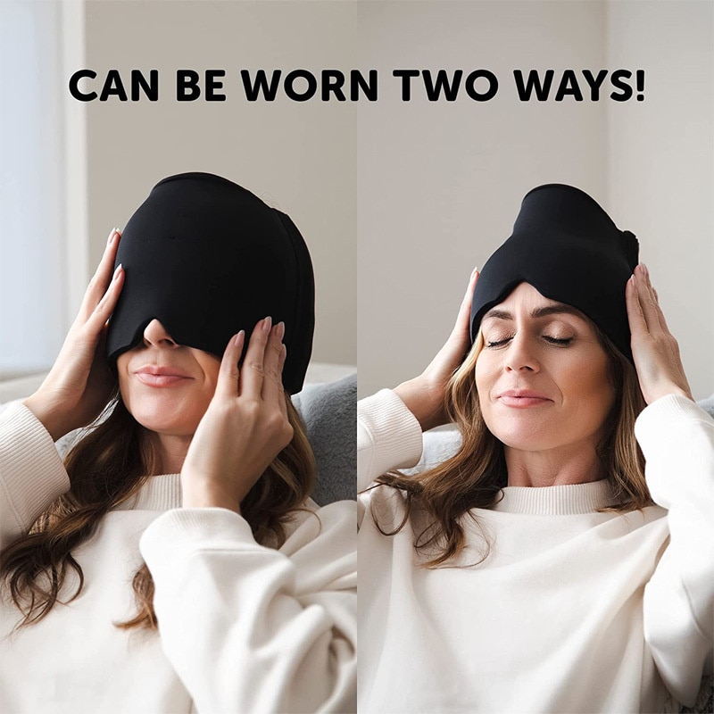 Cold Compress Gel Migraine Relief Hat Cold Compress Gel Migraine Relief Hat
