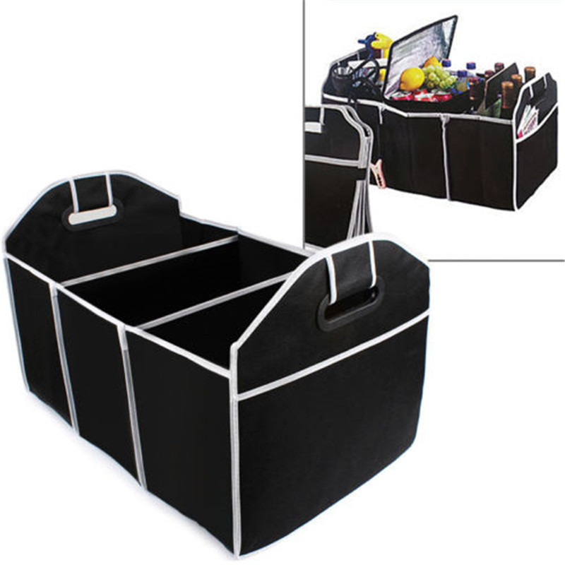Collapsible 3 Compartment Car Trunk Divider