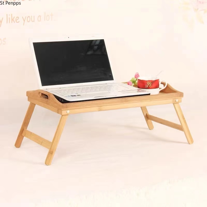 Collapsible Bamboo Wooden Bed Tray Collapsible Bamboo Wooden Bed Tray
