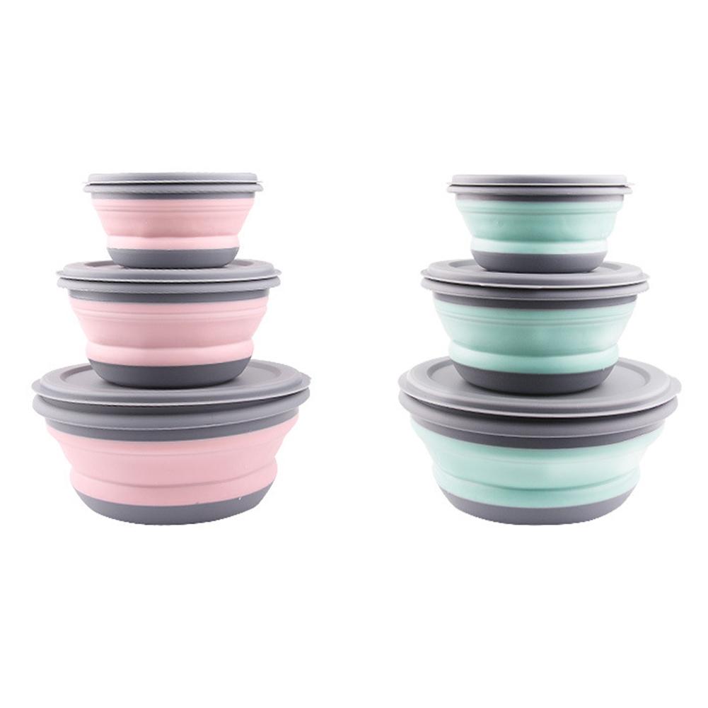Collapsible Bowl Silicone Folding Bowl (3pcs) Collapsible Bowl Silicone Folding Bowl (3pcs)