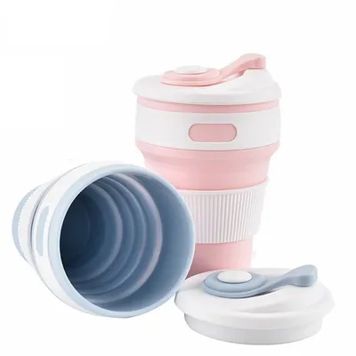Collapsible Coffee Cup Silicone Tumbler