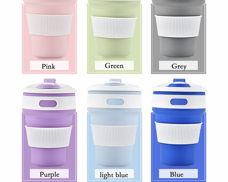 Collapsible Coffee Cup Silicone Tumbler Collapsible Coffee Cup Silicone Tumbler