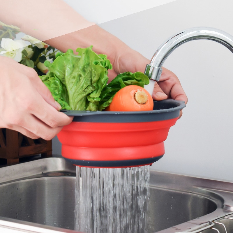 Collapsible Collander Food Strainer