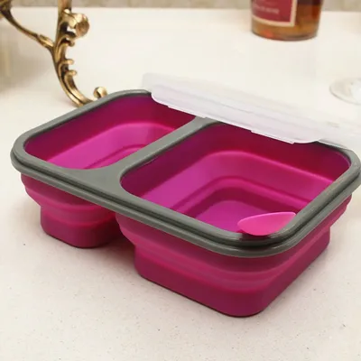 Collapsible Containers Portable Lunch Box