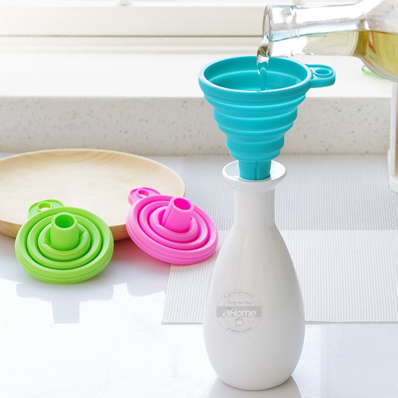Collapsible Funnel Silicone Kitchen Tool