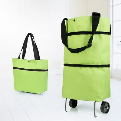 Collapsible Grocery Bag with Wheels Collapsible Grocery Bag with Wheels
