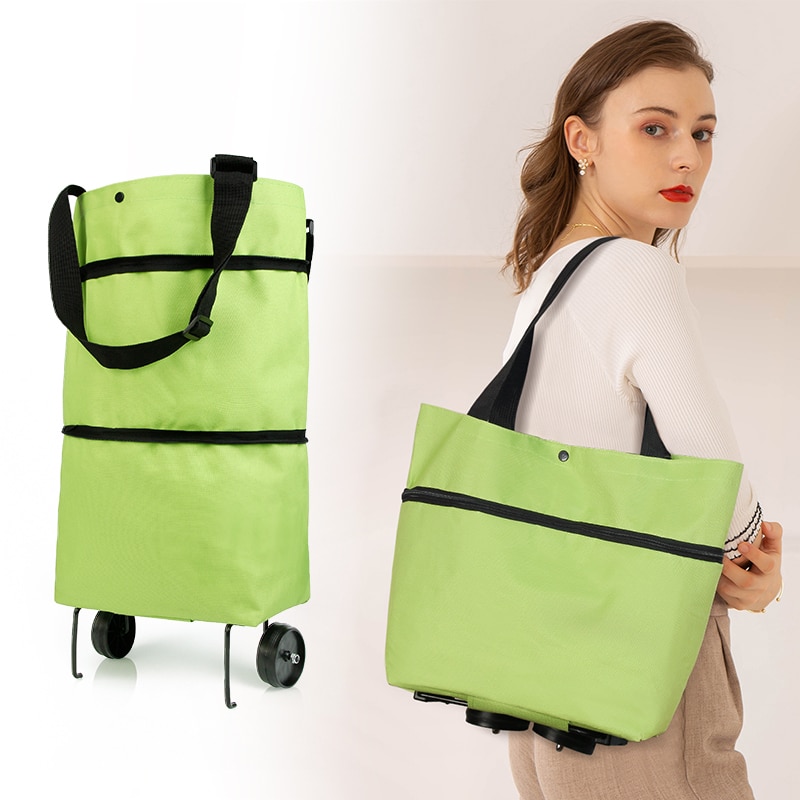 Collapsible Grocery Bag with Wheels Collapsible Grocery Bag with Wheels