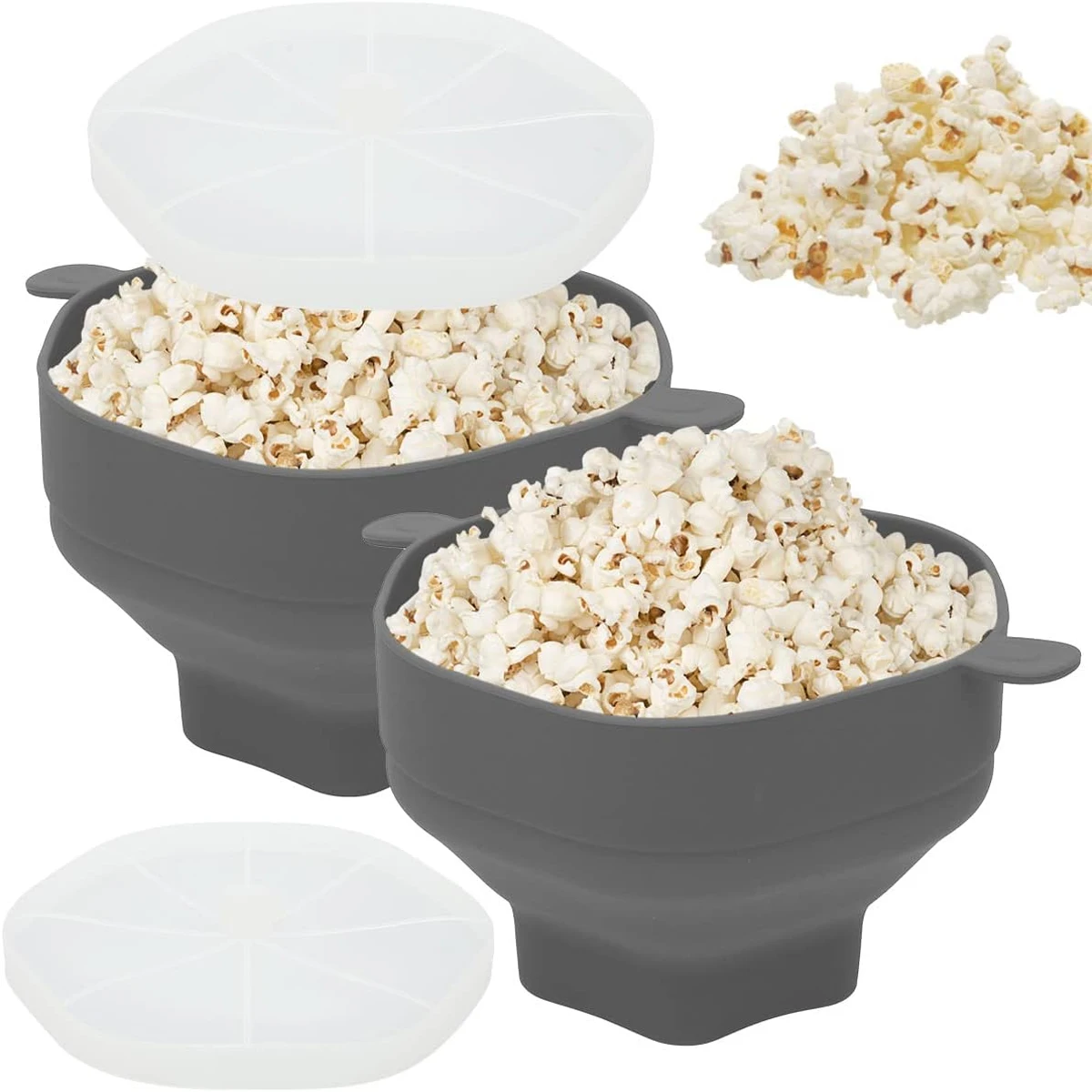 Collapsible Popcorn Microwave Bowl Collapsible Popcorn Microwave Bowl
