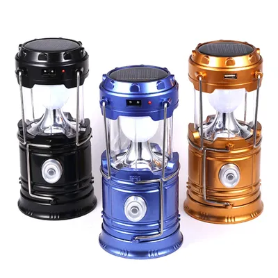 Collapsible Solar Powered Camping Light Collapsible Solar Powered Camping Light