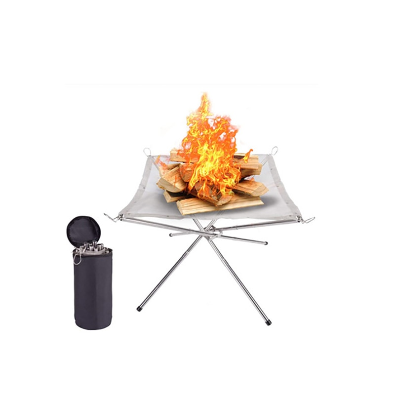 Collapsible Stainless Folding Fire Pit Collapsible Stainless Folding Fire Pit