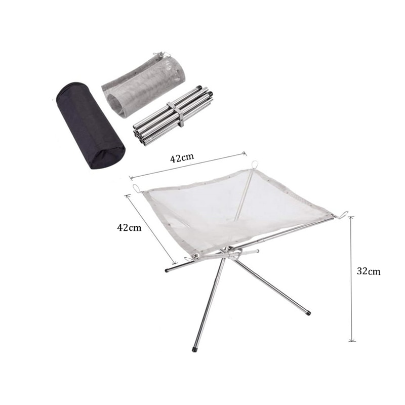 Collapsible Stainless Folding Fire Pit Collapsible Stainless Folding Fire Pit