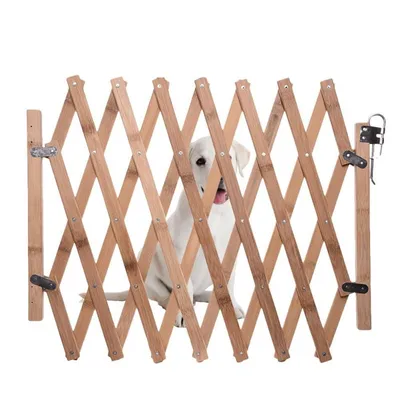 Collapsible Wooden Dog Fence