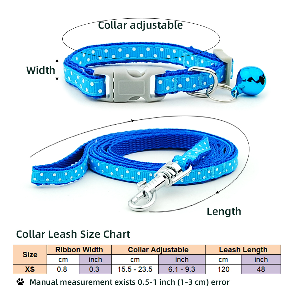 Collar and Leash for Small Pets Collar and Leash for Small Pets