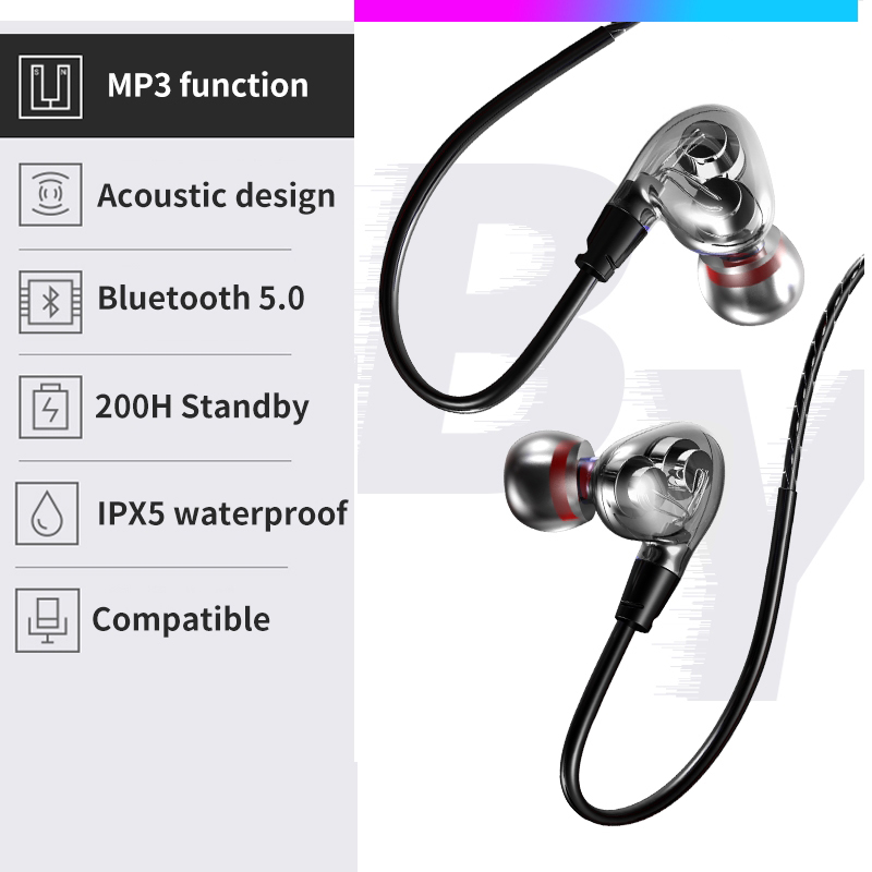 Collar Earphones Bluetooth Headset Collar Earphones Bluetooth Headset