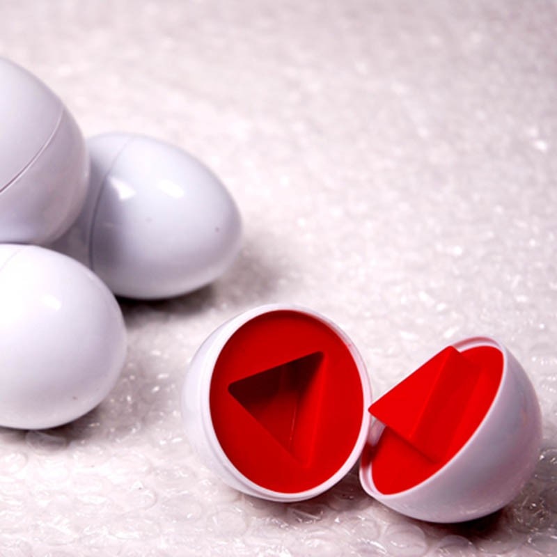 Color and Shape Matching Eggs (6 pcs) Color and Shape Matching Eggs (6 pcs)