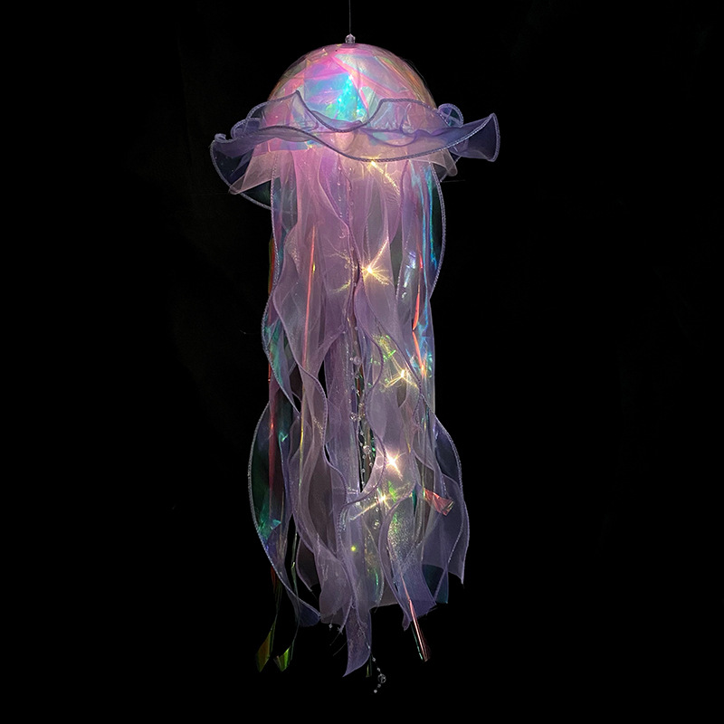Color Jellyfish Lamp Lantern Mermaid Parti Jellyfish Light Lantern Girls Happy Under The Sea Theme Birthday Party Decor Color Jellyfish Lamp Lantern Mermaid Parti Jellyfish Light Lantern Girls Happy Under The Sea Theme Birthday Party Decor
