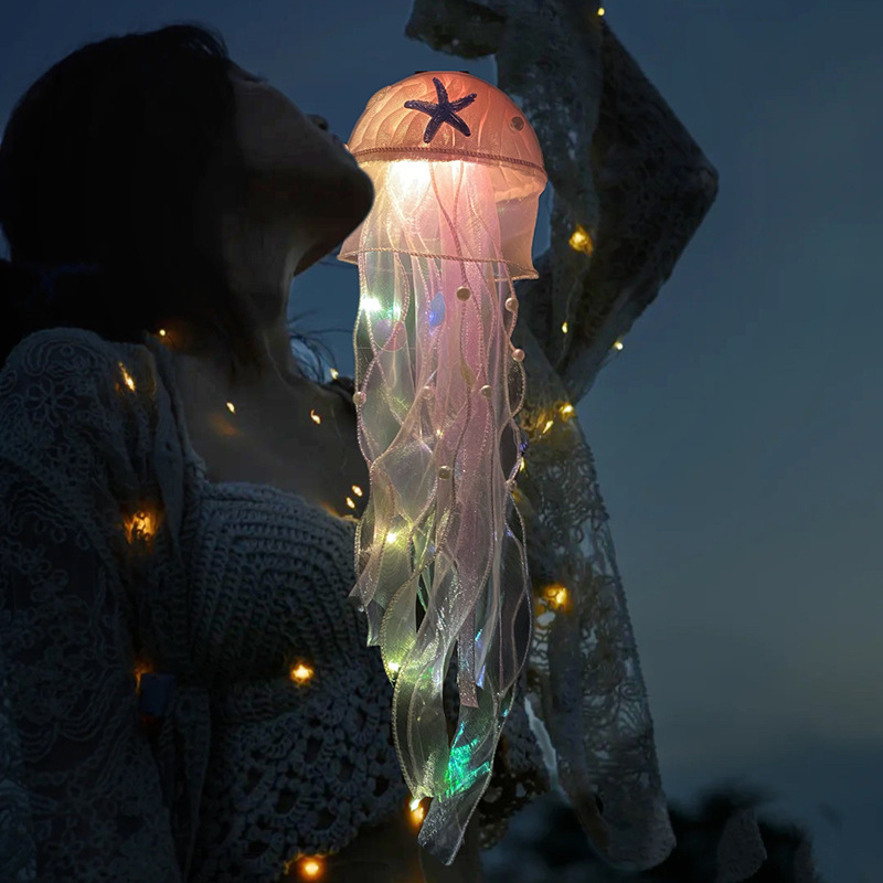 Color Jellyfish Lamp Lantern Mermaid Parti Jellyfish Light Lantern Girls Happy Under The Sea Theme Birthday Party Decor Color Jellyfish Lamp Lantern Mermaid Parti Jellyfish Light Lantern Girls Happy Under The Sea Theme Birthday Party Decor