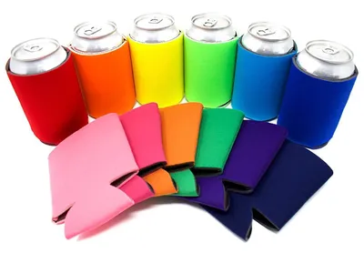 Colored Can Beer Sleeves (5 pcs)