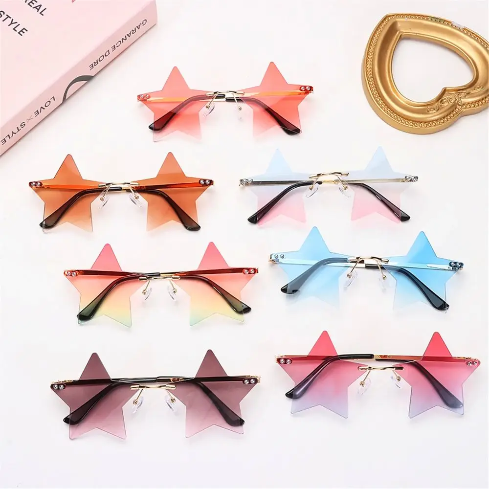 Colored Lens Star Shaped Eyeglasses Colored Lens Star Shaped Eyeglasses